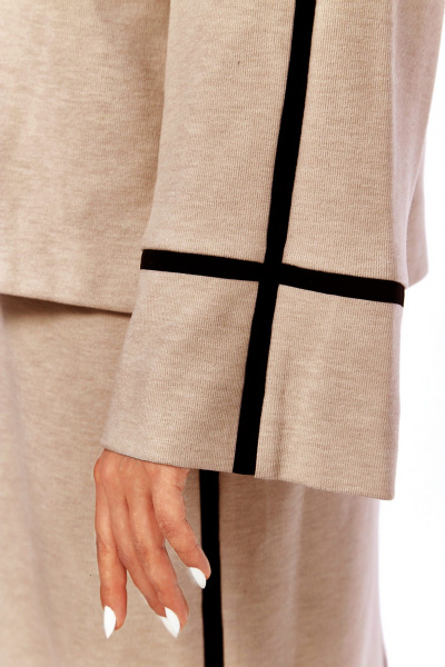 Джемпер, юбка Jurimex 3343 бежевый - фото 6