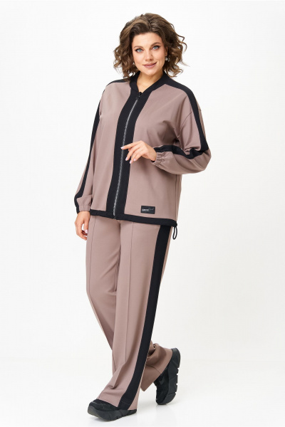 Брюки, свитшот Bonna Image 988/2 бежевый - фото 14