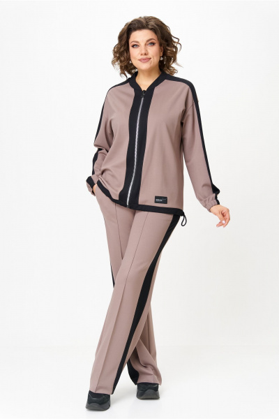 Брюки, свитшот Bonna Image 988/2 бежевый - фото 12