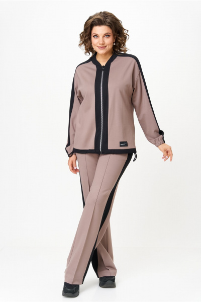 Брюки, свитшот Bonna Image 988/2 бежевый - фото 3