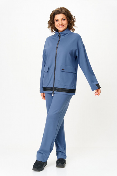 Брюки, бомбер Bonna Image 1001/1 синий - фото 9