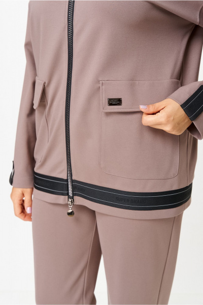 Брюки, бомбер Bonna Image 1001/2 бежевый - фото 12