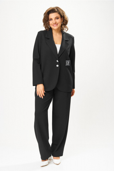Брюки, жакет Bonna Image 1002/1 черный - фото 13