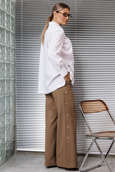 Брюки Мода Юрс 2929br беж - фото 5