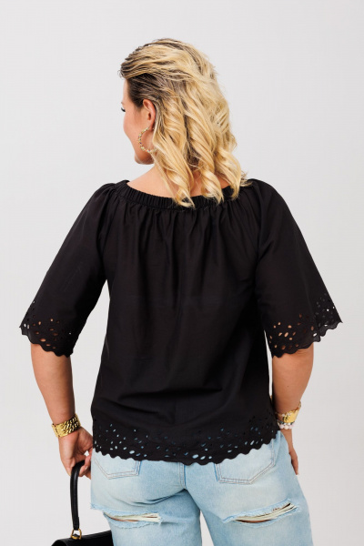 Блуза Anastasia 1131.2 черный - фото 2