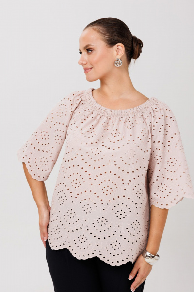 Блуза Anastasia 1131.4 латте - фото 8
