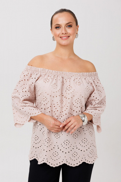 Блуза Anastasia 1131.4 латте - фото 4