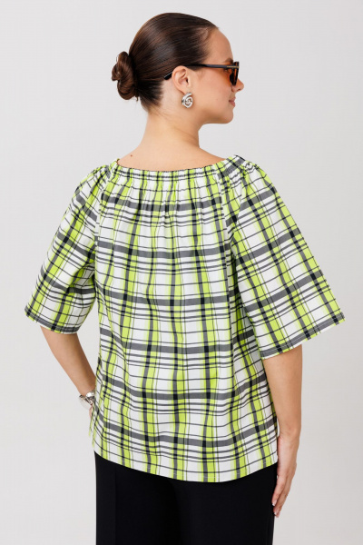 Блуза Anastasia 1255 зеленый - фото 2