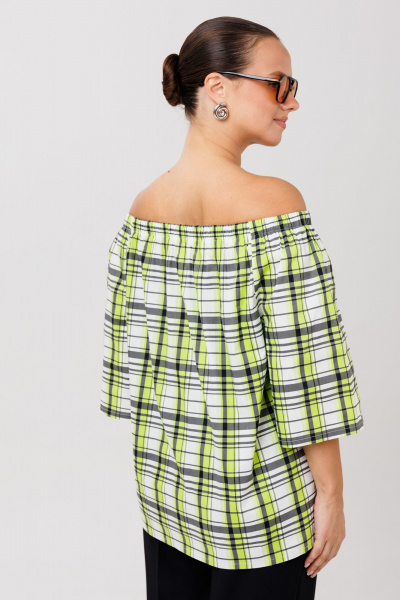 Блуза Anastasia 1255 зеленый - фото 6