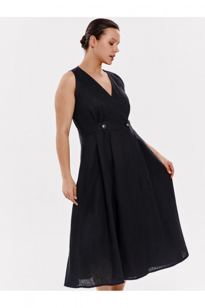 Платье SHLOMO 4-4 черный - фото 1