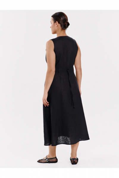 Платье SHLOMO 4-4 черный - фото 3