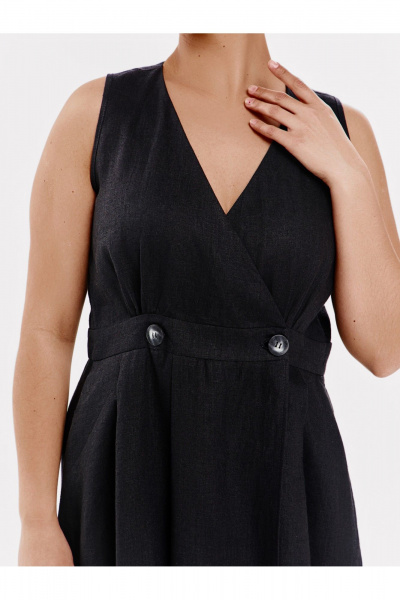 Платье SHLOMO 4-4 черный - фото 2