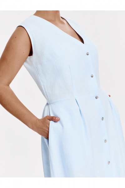 Платье SHLOMO 4-5 голубой - фото 2