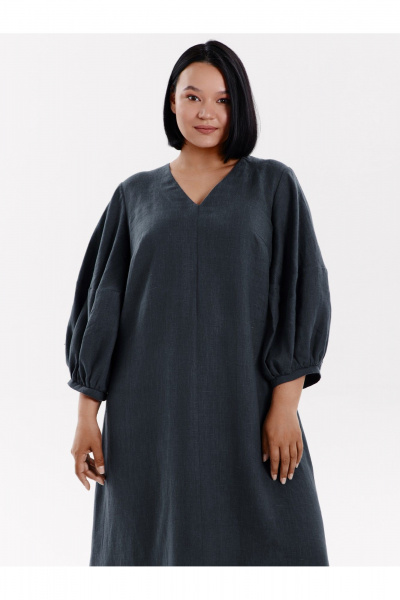 Платье SHLOMO 4-7 серый - фото 2