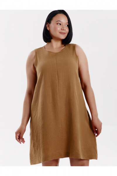 Платье SHLOMO 4-8 капучино - фото 2