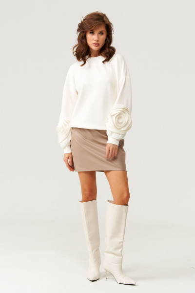 Юбка Панда 106250 бежевый - фото 1