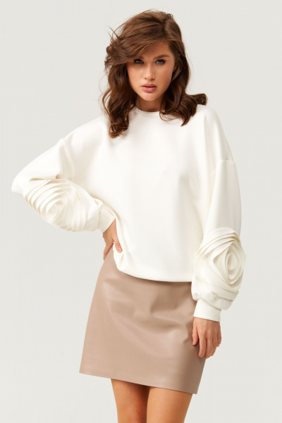 Юбка Панда 106250 бежевый - фото 2