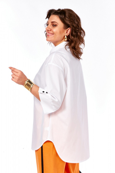 Рубашка Grace for you 022 белый - фото 9