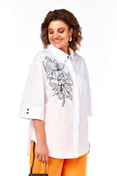 Рубашка Grace for you 022 белый - фото 1