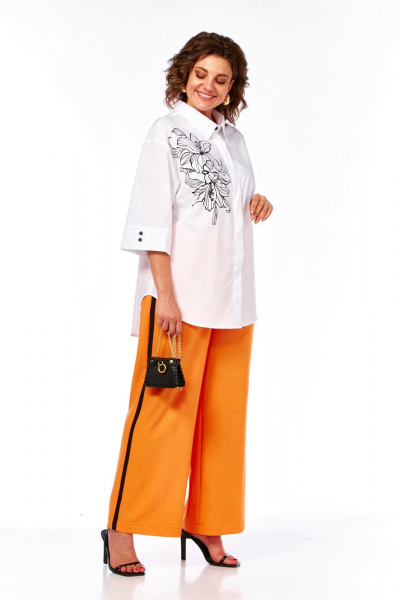 Рубашка Grace for you 022 белый - фото 6