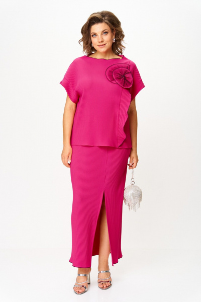 Блуза, юбка Michel chic 1430 фуксия - фото 1