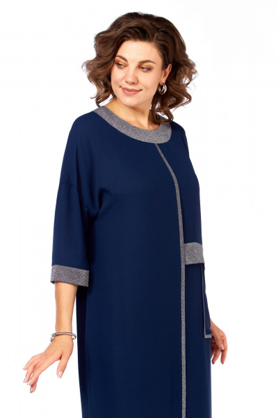 Платье Matini 1.1363 синий - фото 11