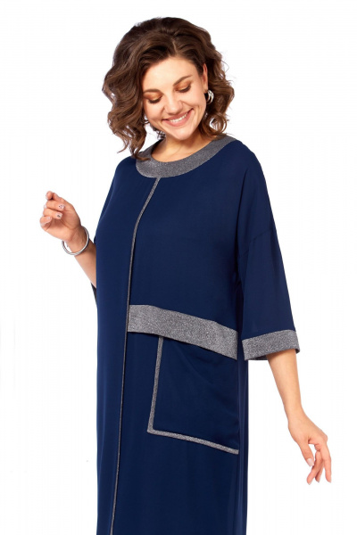 Платье Matini 1.1363 синий - фото 10