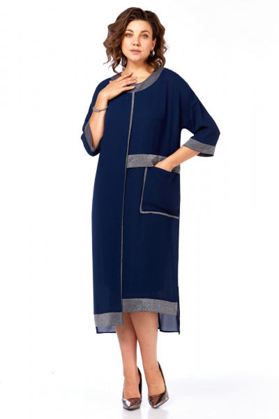 Платье Matini 1.1363 синий - фото 9