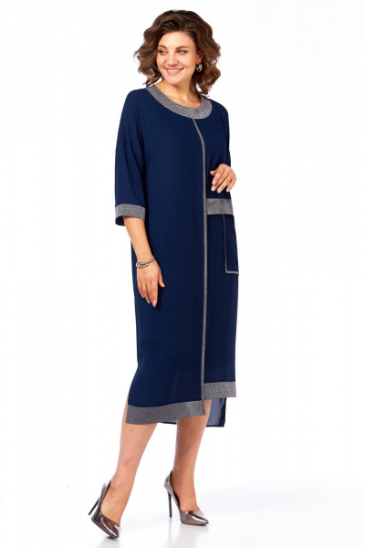 Платье Matini 1.1363 синий - фото 2