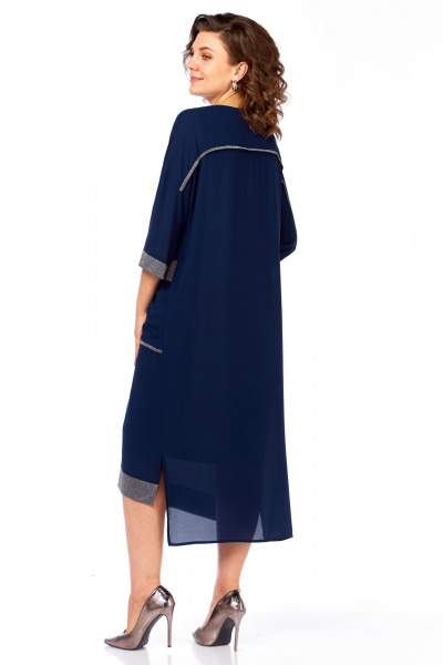 Платье Matini 1.1363 синий - фото 8