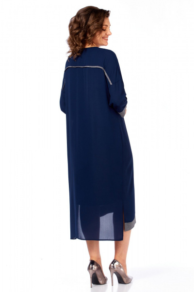 Платье Matini 1.1363 синий - фото 7
