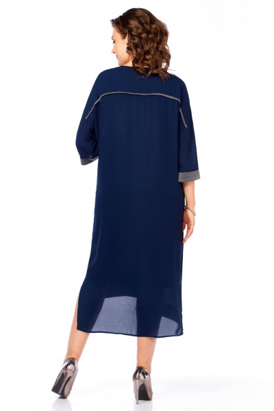 Платье Matini 1.1363 синий - фото 6