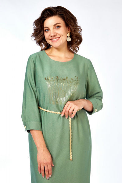 Платье Matini 3.1573 зеленый - фото 8