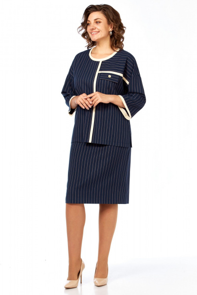 Блуза, юбка Matini 1.1800 полоска - фото 6