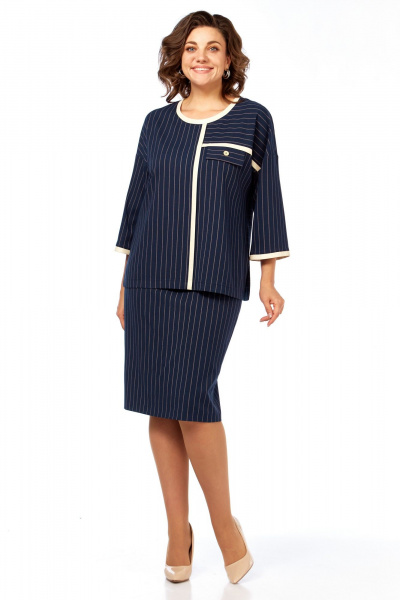 Блуза, юбка Matini 1.1800 полоска - фото 5