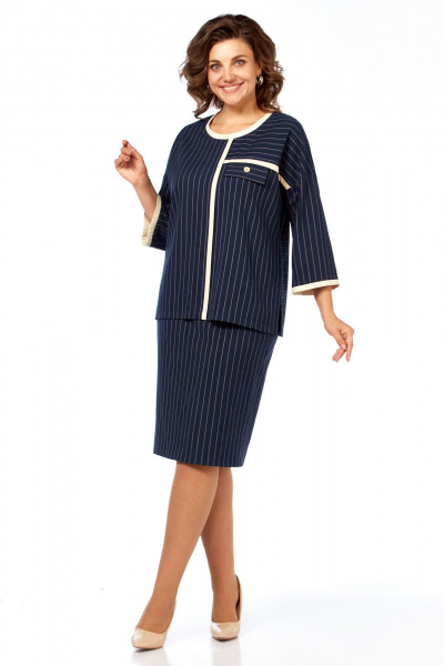 Блуза, юбка Matini 1.1800 полоска - фото 3