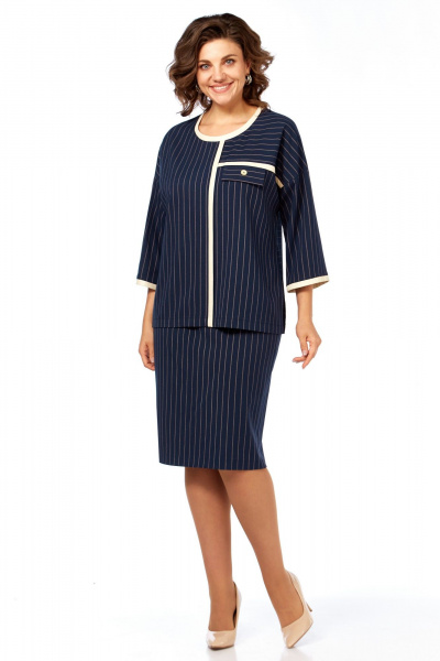 Блуза, юбка Matini 1.1800 полоска - фото 2