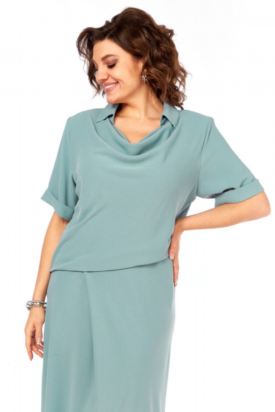 Платье Диомант 2079 мята - фото 6