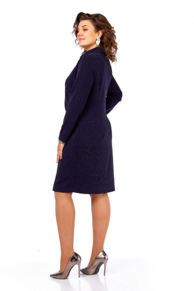 Платье Диомант 2097 синий - фото 9