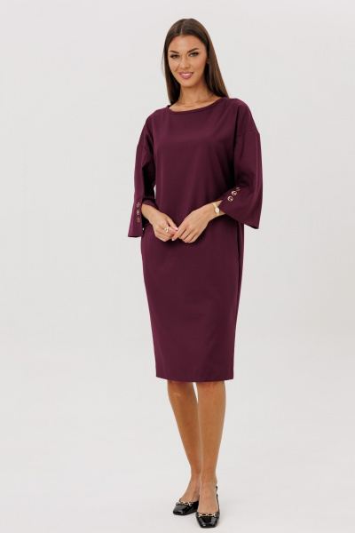 Платье Ларс Стиль 1114 марсала - фото 1
