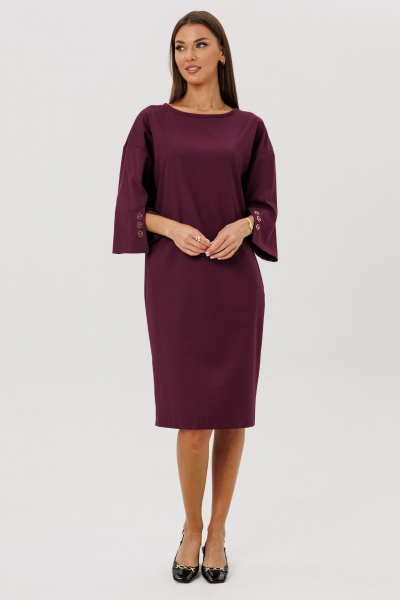 Платье Ларс Стиль 1114 марсала - фото 4