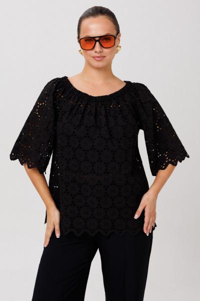Блуза Anastasia 1131.6 черный_ - фото 10