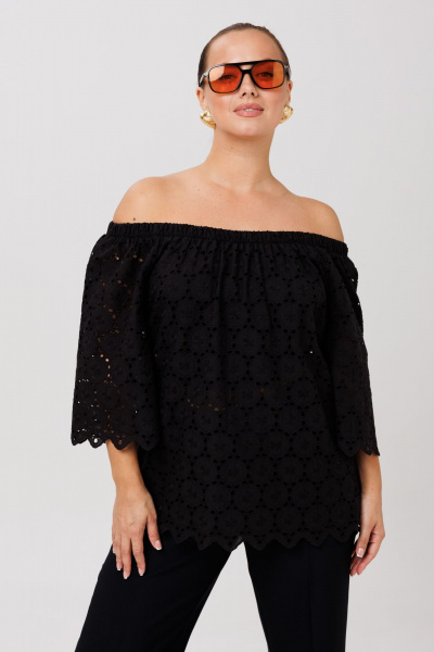 Блуза Anastasia 1131.6 черный_ - фото 1