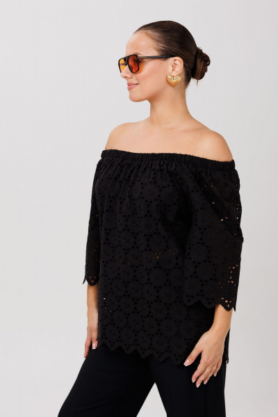 Блуза Anastasia 1131.6 черный_ - фото 8