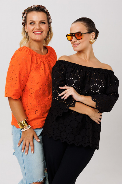 Блуза Anastasia 1131.6 черный_ - фото 6