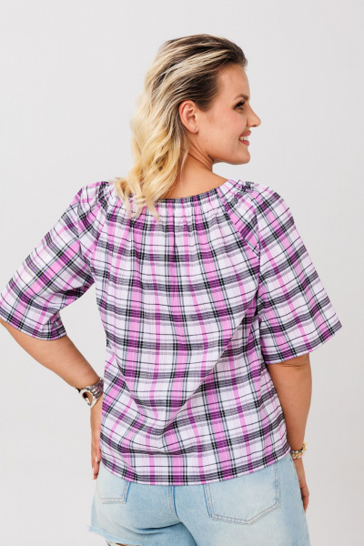 Блуза Anastasia 1255 фиолетовый - фото 12