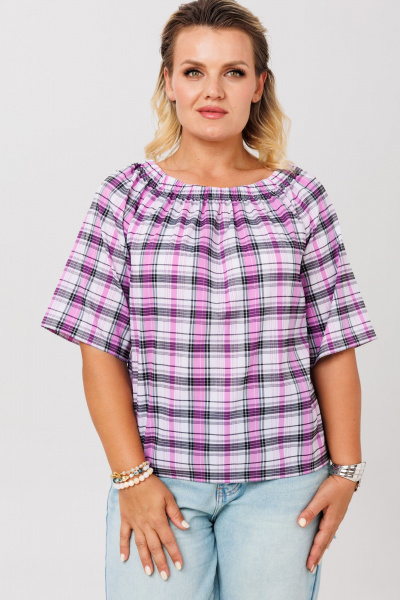 Блуза Anastasia 1255 фиолетовый - фото 8