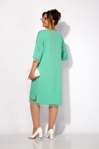 Платье Liliana 1463 мятный - фото 8