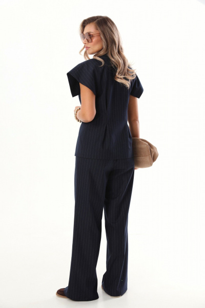 Брюки, жакет LM К132048 синий - фото 4