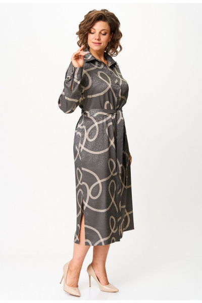 Платье VIPPRIMO 123 серый - фото 15